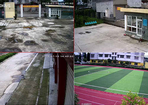沈阳玨智_某中学校园监控安装